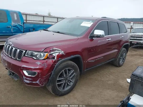 1C4RJFBG4LC148043 2020 JEEP GRAND CHEROKEE - Image 2