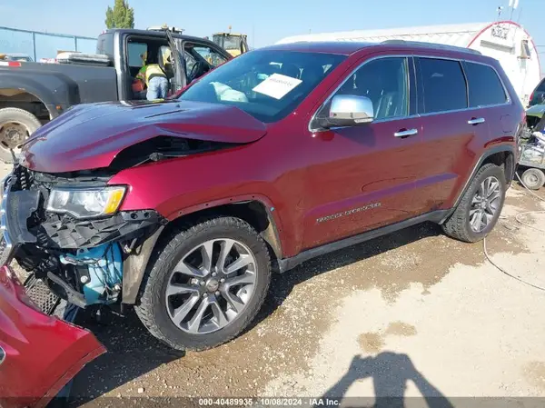 1C4RJFBG6JC321154 2018 JEEP GRAND CHEROKEE - Image 2