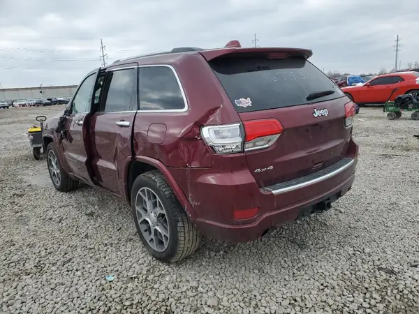 1C4RJFCG2LC327390 2020 JEEP GRAND CHEROKEE - Image 2