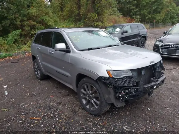 1C4RJFCGXJC298122 VIN - 2018 JEEP GRAND CHEROKEE HIGH ALTITUDE 4X4