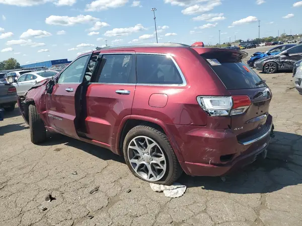 1C4RJFCGXKC533121 2019 JEEP GRAND CHEROKEE - Image 2