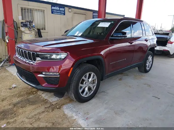 1C4RJGBG6N8636275 2022 JEEP GRAND CHEROKEE - Image 2