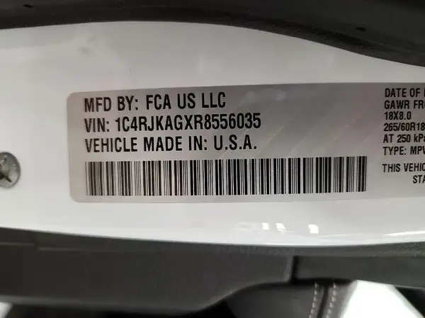 1C4RJKAGXR8556035 2024 JEEP GRAND CHEROKEE - Image 8