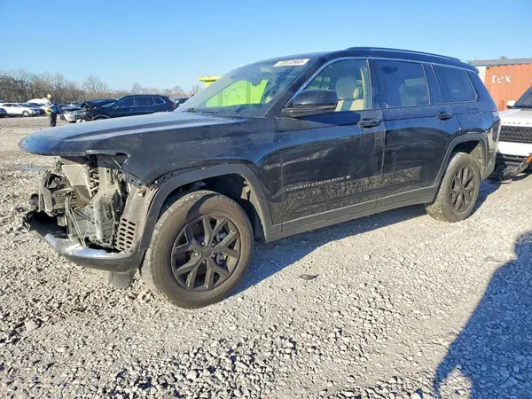 1C4RJKBG0N8557252 VIN - 2022 JEEP GRAND CHEROKEE L LIMITED BLACK