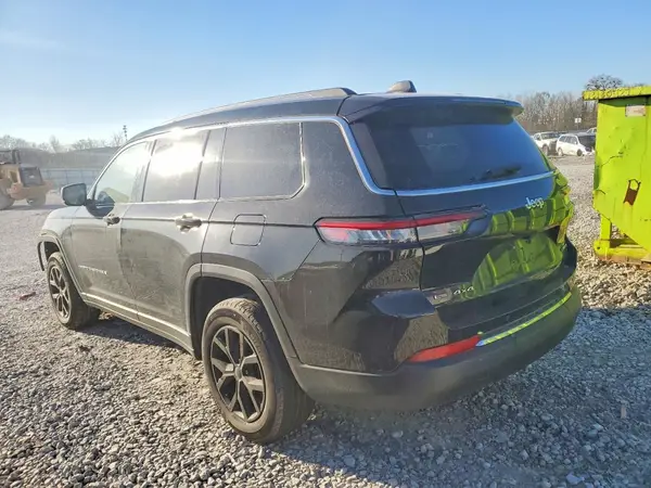 1C4RJKBG0N8557252 VIN - 2022 JEEP GRAND CHEROKEE L LIMITED BLACK