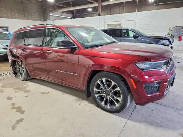 2021 JEEP GRAND CHEROKEE COPART lot 56004016 auction photo 3