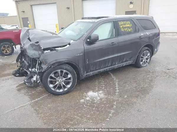 1C4SDJCT5LC115169 2020 DODGE DURANGO - Image 2