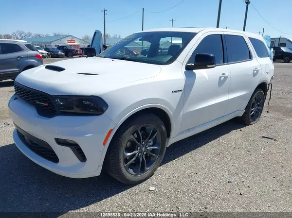 1C4SDJCT7NC223313 2022 DODGE DURANGO - Image 2