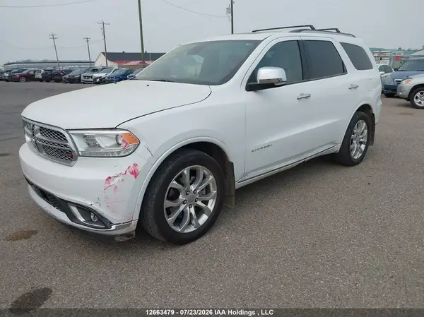 1C4SDJET0GC300748 2016 DODGE DURANGO - Image 2