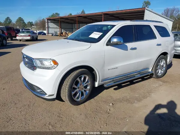 1C4SDJET1HC757442 2017 DODGE DURANGO - Image 2