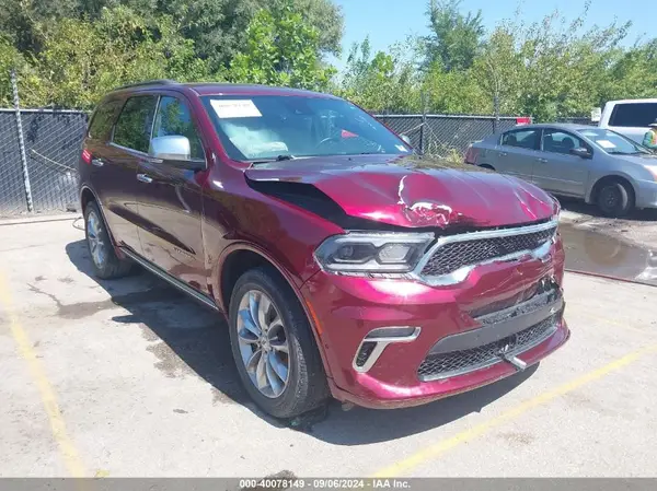 1C4SDJET1MC629891 2021 DODGE DURANGO - Image 1