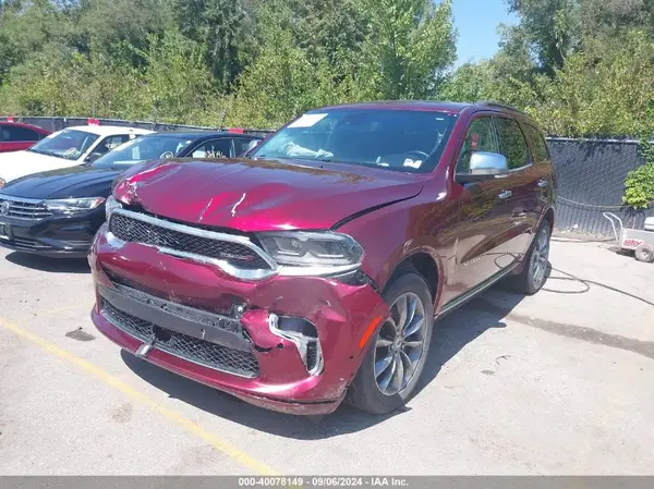 1C4SDJET1MC629891 2021 DODGE DURANGO - Image 2