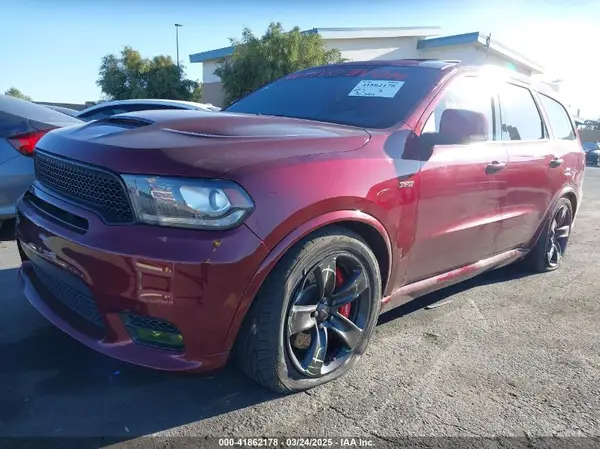 1C4SDJGJ5JC291287 2018 DODGE DURANGO - Image 2