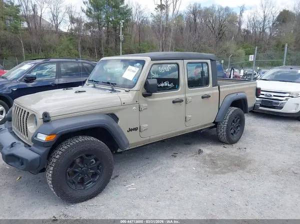 1C6HJTAG4LL167954 2020 JEEP GLADIATOR - Image 2