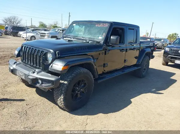 1C6JJTAMXNL106344 2022 JEEP GLADIATOR - Image 2