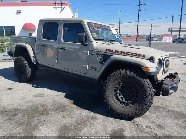 1C6JJTBG3LL217923 2020 JEEP GLADIATOR - Image 1