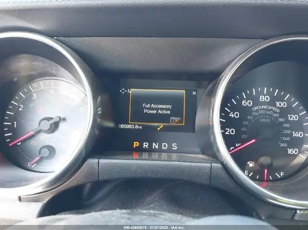 2020 FORD MUSTANG auction photo 7