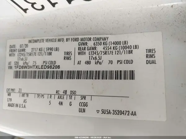 1FD8W3HTXLED98208 2020 FORD F350 - Image 8