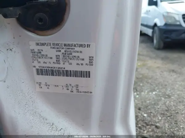1FD8X3B64GEC26214 2016 FORD F350 - Image 8