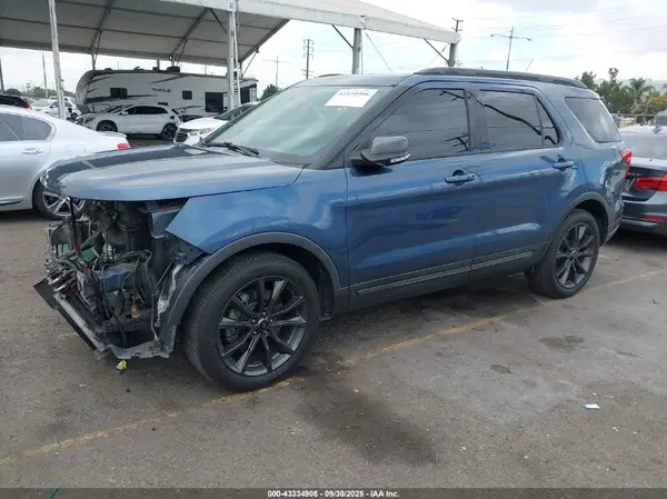 1FM5K7D81KGA22359 2019 FORD EXPLORER - Image 2