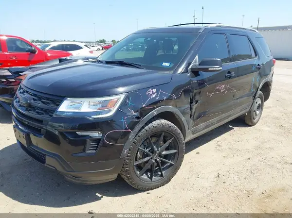 1FM5K7D83KGA39907 2019 FORD EXPLORER - Image 2