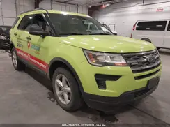 1FM5K8B82JGB31016 2018 FORD EXPLORER