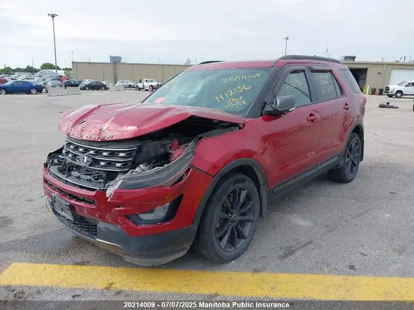 1FM5K8D80HGD61046 2017 FORD EXPLORER - Image 2