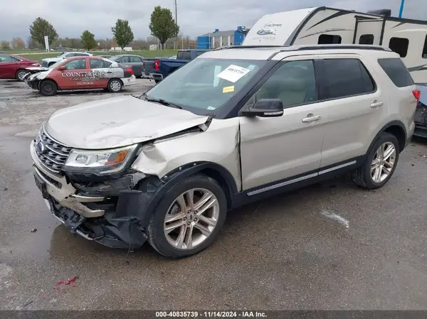1FM5K8D86HGA99193 2017 FORD EXPLORER - Image 2