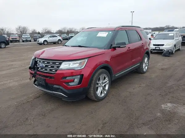 1FM5K8D88HGE37421 2017 FORD EXPLORER - Image 2