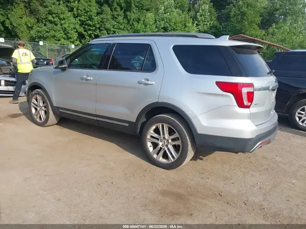 1FM5K8D89GGC97586 VIN - 2016 FORD EXPLORER XLT SILVER 3.5L V-6