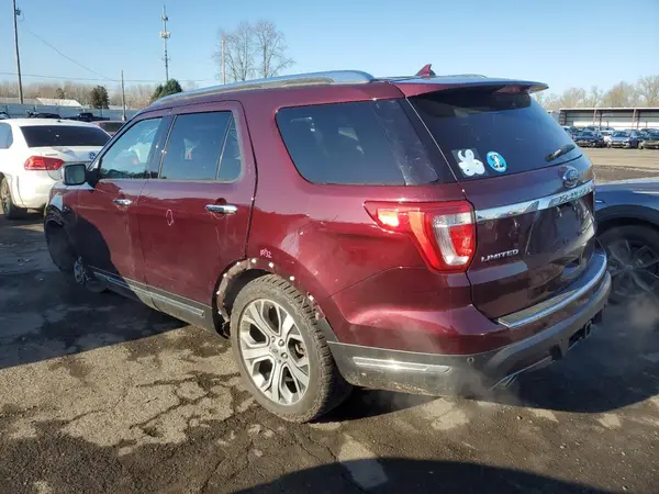 1FM5K8F83KGA42566 2019 FORD EXPLORER - Image 2