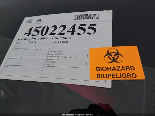 1FM5K8F86HGC34279 2017 FORD EXPLORER - Image 8