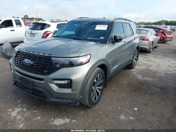 1FM5K8GC1LGB13607 2020 FORD EXPLORER - Image 2