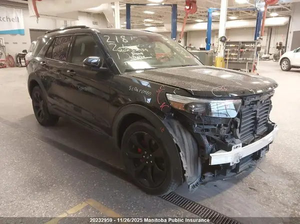 1FM5K8GCXLGA85841 VIN - 2020 FORD EXPLORER ST BLACK GAS | Car