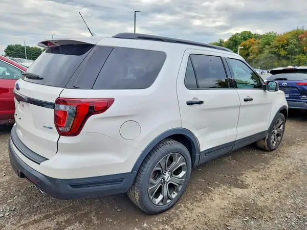 2018 FORD EXPLORER COPART lot 70985576 auction photo 3