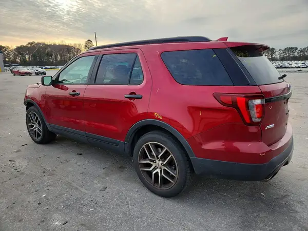 1FM5K8GT6GGB39304 2016 FORD EXPLORER - Image 2