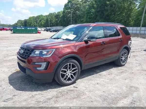 1FM5K8GT7GGB71257 2016 FORD EXPLORER - Image 2