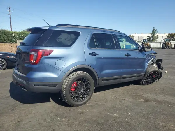 2018 FORD EXPLORER COPART lot 68017465 auction photo 3