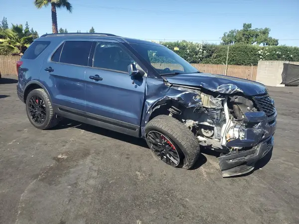 2018 FORD EXPLORER COPART lot 68017465 auction photo 4