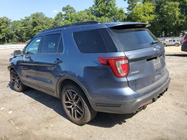 1FM5K8GT9KGA44308 2019 FORD EXPLORER - Image 2