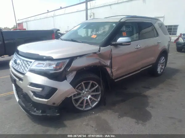 1FM5K8HT0HGD43385 2017 FORD EXPLORER - Image 2