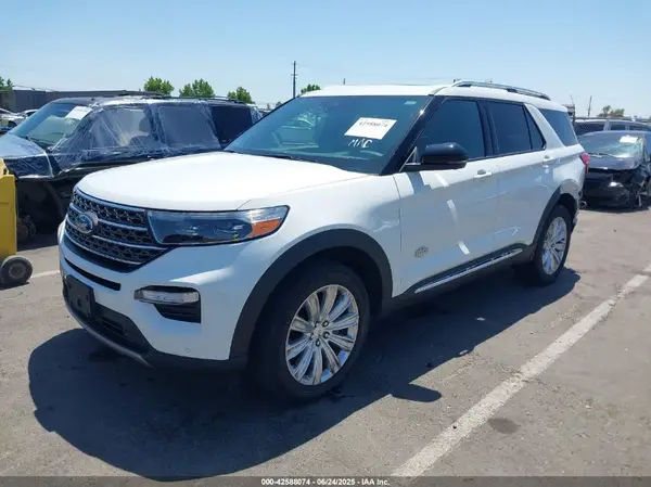 1FM5K8LC9NGB62501 2022 FORD EXPLORER - Image 2
