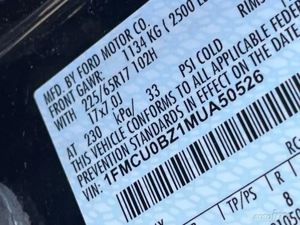 1FMCU0BZ1MUA50526 2021 FORD ESCAPE - Image 8
