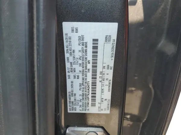 1FMCU0F7XJUA24771 2018 FORD ESCAPE - Image 5