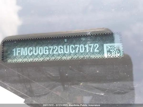 1FMCU0G72GUC70172 2016 FORD ESCAPE - Image 8