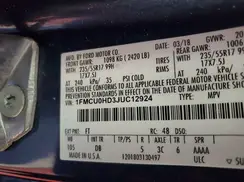 1FMCU0HD3JUC12924 2018 FORD ESCAPE