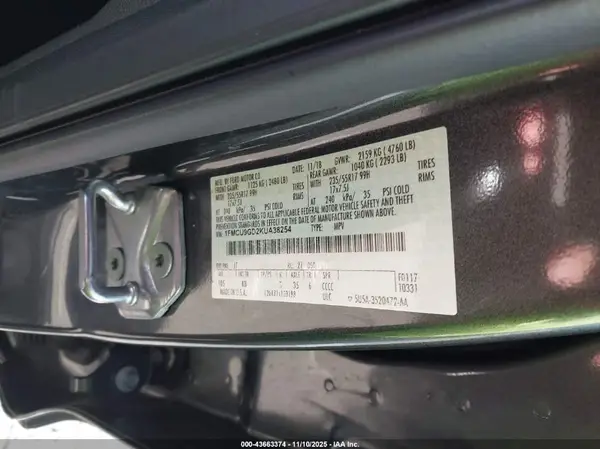 1FMCU9GD2KUA38254 2019 FORD ESCAPE - Image 8