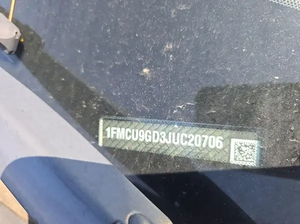 1FMCU9GD3JUC20706 2018 FORD ESCAPE - Image 8