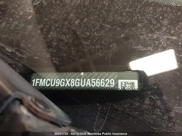 1FMCU9GX8GUA56629 2016 FORD ESCAPE - Image 8