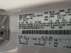 1FMCU9HD3KUB33114 2019 FORD ESCAPE